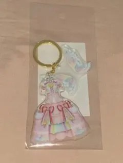アイカツ！　ドレスクリアキーホルダー ブレスオーロラコーデ