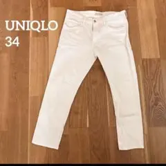 ユニクロ 135744 ストレッチスリムフィットテーパード 廃盤品34インチ