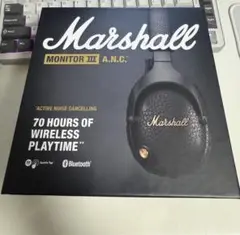 【超美品】ヨドバシ購入MONITOR III A.N.C. [BLACK] MONITOR III A.N.C. – Marshall │ 完実電気株式会社 | KANJITSU