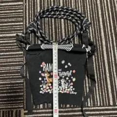 正規品ボールアンドチェーン　ダンボ　バンビ　トートバッグ　ディズニー　ブラックM 正規品ボールアンドチェーン ダンボ バンビ トートバッグ ディズニー