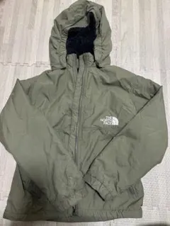 【値下げ】THE NORTH FACE フード付きジャケット オリーブ