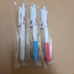 郵便局 粗品ぽすくま ボールペン 3本 ZEBRA SARASA