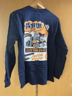 【着用1回】ロンT FATHOM Electra-Skate 長袖 ネイビー