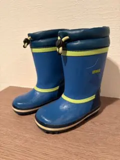 IFME 青色 長靴 冬　17cm