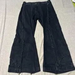 RUSTLER ダメージ加工 リメイクブーツカットデニム