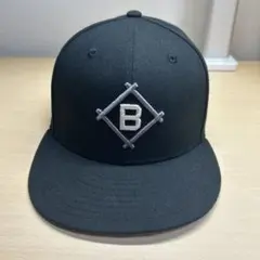 New Era ブラックキャップ Bロゴ