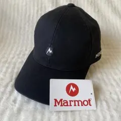 【新品未使用＊タグ付】マーモット Marmot マウンテンロゴキャップ ブラックのサムネイル