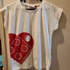 LEGO ハートプリント Tシャツ ホワイトのサムネイル