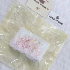 DORO STUDIO ラテアート ピンク 水色 スクイーズ タグ・シール付き