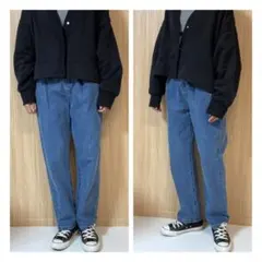 新品デニムL☆リエディ好きcoca好きZARA好きUNIQLO好きH&M好きに