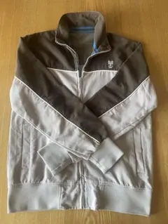 スエード風ジップジャケット