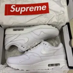 Supreme Nike Air Max 1 Whiteのサムネイル