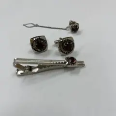 ネクタイピン カフスボタン セット