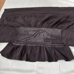 男性用 兵児帯 総絞り 有松絞り モスグリーン 深緑 着物 浴衣 正絹 