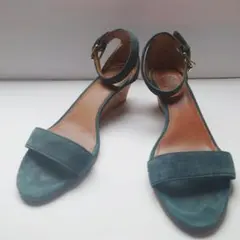【美品】TORY BURCH トリ―バーチ ストラップウェッジソールパンプスのサムネイル