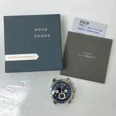 B037 wena×BEAMS　ビームス　腕時計　WNW HCS02 ソーラーのサムネイル