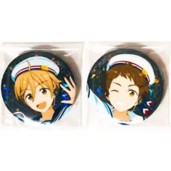 新品★あんスタ【真白友也＆天満光】スタライ★7th★缶バッジ★2点セット