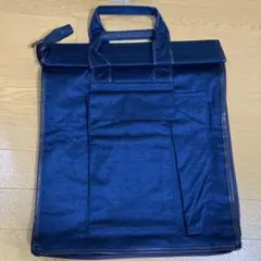 ネイビー トートバッグ 和装用