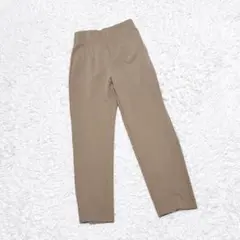 【AZUL BY MOUSSY】　ハイウエストテーパードパンツ　（Ｍ）　ブラウン
