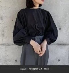 【限定お値下げ中】select MOCA by sonボリュームスリーブブラウス