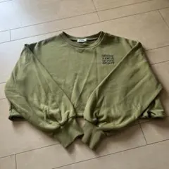 トレーナー　ショート丈