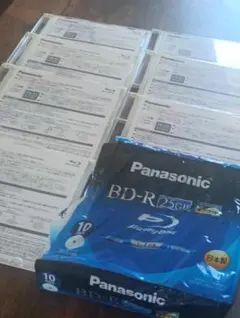 Panasonic BD-R 25GB 7枚　データ用　未使用