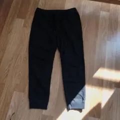 GU ブラックパンツ ウエストドローストリング