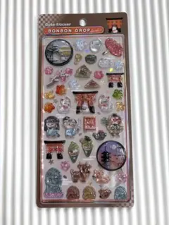 【正規品】ボンボンドロップシール 古都めぐり 和柄 クーリア