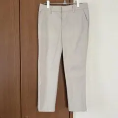 バーバリーロンドン クロップドパンツ 36 ベージュ ストレッチ 日本製のサムネイル