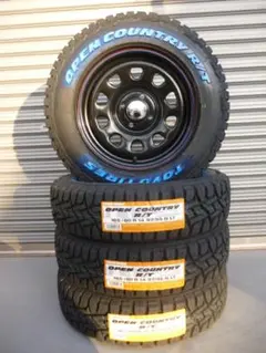 165/80R14 オープンカントリーほぼ新品未使用　スチールホイール 165/80R14 オープンカントリーほぼ新品未使用 スチールホイール