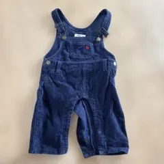POLO Baby コーデュロイ オーバーオール ネイビー