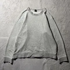 【Y8483】.mont-bell スウェット　トレーナー　サイズXL　グレー
