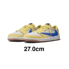 2026年最新】travis scott air jordan 1 canaryの人気アイテム - メルカリ