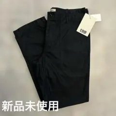 【新品未使用】FOB FACTORY F0431 ベイカーパンツ ブラック Lのサムネイル