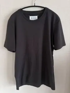 美品　Margiela メゾンマルジェラ T-Shirt スミ黒　サイズ:44のサムネイル