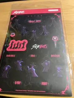 公式グッズ サジャボーイズ シール2枚 デーモンハンターズ