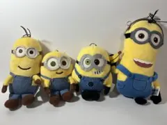 ミニオン ぬいぐるみ 4体セット