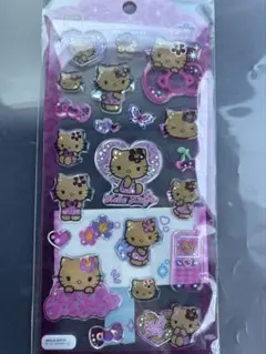 24h以内発送　ハローキティ 日焼けキティ シール ドロップジェリーシール