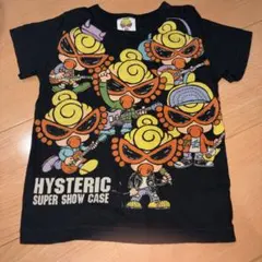 【良品】HYSTERIC MINI ブラック Tシャツ 半袖 90 ヒスミニ