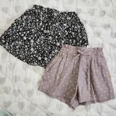 新品タグ付き  ペアマノン アプレレクール 2点セットショートパンツ スカート