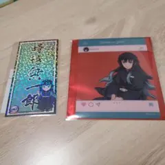 鬼滅の刃 時透無一郎 全集中展 柱ネームステッカー sns風クリアカード