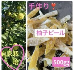 手作り❣️柚子ピール❣️500g★★★のサムネイル