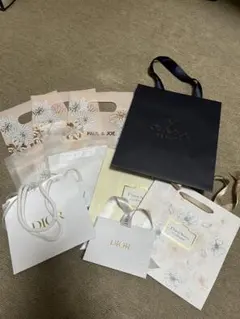 デパコス ショッパー 紙袋 Dior cle de peau BEAUTE