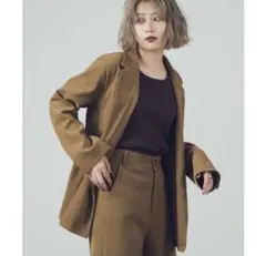 【一回のみ着用】スウェードライクジャケット Mサイズ