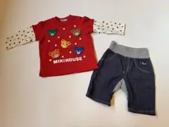 MIKIHOUSE ミキハウス　プッチー長袖Tシャツ　パンツ