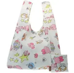 【新品】星のカービィ 折りたたみ ショッピングバッグ らくがきカービィ