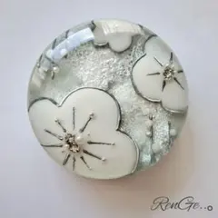 【484】:*手描き*:レジンヘアゴムorポニーフック