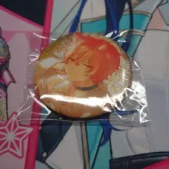 あ*様 プロセカ グリッター缶バッジ 東雲彰人