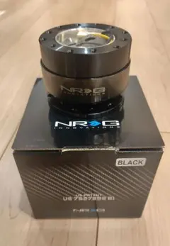 NRG クイックリリース　ステアリング　ブラック チンと鳴るバージョン NRG クイックリリースボス。ブラック チンと鳴るバージョン - メルカリ