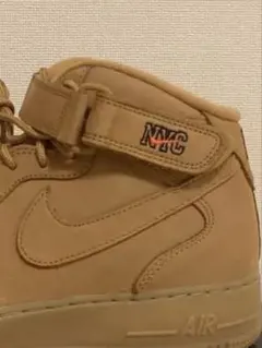 Nike Air Force 1 Mid NYC ウィート FLAX